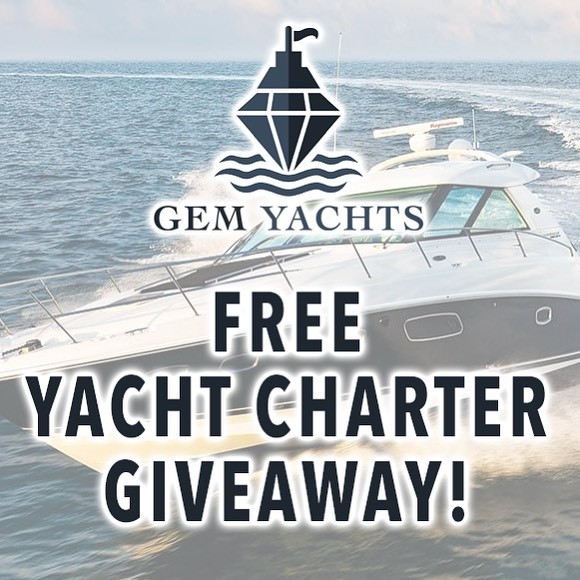 Free Yacht Charter Giveaway!
$1800 Value!HOW TO ENTER:

Names can be added to the drawing twice. Double your chances to win by:

1. Follow us on Instagram and tag 3 friends in the comments of this post.

2. Repost this to your Instagram story.

Winner will be selected on IG live July 1st.

DETAILS:

Giveaway is for a free 4 hour charter. You can choose to cruise the inter coastal, go to a restaurant/bar, or anchor up at the Haulover sandbar.
Up to 12 guests.
Trip must be scheduled Monday-Friday.

Trip includes:
50' Sea Ray Sundancer yacht, fuel, captain/crew, ice, water and sodas.

*Please note it is customary to provide gratuity for the captain/crew.

yachtcharter yacht yachtlife luxuryyacht yachtlifestyle yachtworld boatlife yachtparty yachtinglifestyle yachtlover boating motoryacht charteryacht yachtmaster miamiyacht miamibeach yachtlife miamilife miamiboatrental miamiyachtrental yachtmiami miamiboatparty miamiboatlife miamiyachts miamiparty miamiyachtparty miamiyachtcharters yachtpartymiami boatpartymiami miamiyachtparties

This promotion is in no way sponsored, endorsed or administered by, or associated with, Instagram.